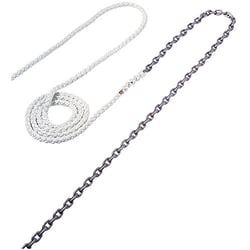 Picture of Maxwell RODE52 Anchor Rode 15' Chain 150' Nylon Brait 5/16" 5/8"