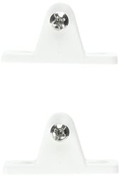Picture of Sea-Dog Line 273231-1 Large Angled Deck Hinge White 2-Pack