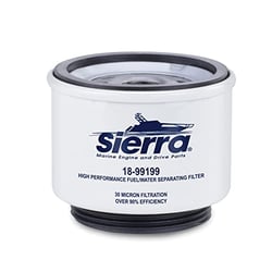 Picture of Sierra 18-99199 Canister Fuel Water Separator Filter 30 Micron R12P Marine