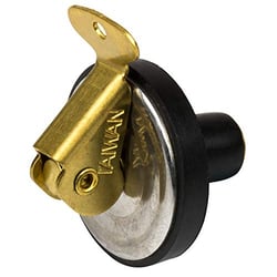 Picture of Sea-Dog Line 520091-1 Brass Baitwell Plug 3/8 Inch 2 Pack