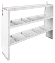 Picture of Weatherguard 9356303 Adjustable 3-Shelf Steel Storage Unit 60x44x13.5