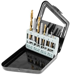 Picture of Performance Tool W8697 10-Piece Screw Extractor Set with Drill Bits