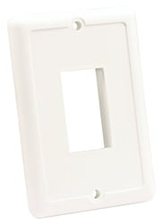Picture of JR Products 14035 White Single Switch Plate for IP66/206 Series Switches