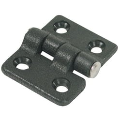 Picture of Whitecap Industries S3034C Black Nylon Butt Hinge 1-1/2" x 1-3/8"