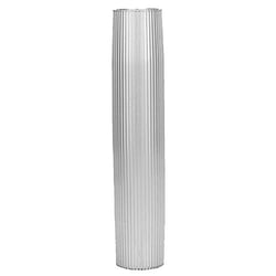 Picture of Taco Metals Z60-8266VEL26-2 Aluminum Ribbed Table Pedestal 2-3/8" OD 26" Length
