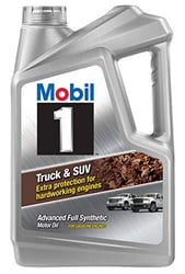 Picture of Mobil 124575 Mobil 1 Truck & SUV Full Synthetic Motor Oil 5W-20, 5 Quart