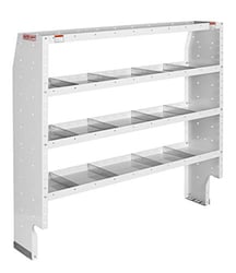Picture of Weatherguard 9366303 Van Shelving Unit 60x60x16 Steel 4-Shelf System