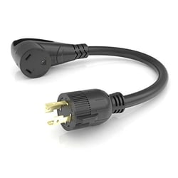 Picture of Furrion FP31GEN4RSB 30 Amp RV to 30 Amp 4-Prong Generator Pigtail Adapter