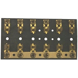 Picture of Sierra FS40600-1 Marine Hot Feed Fuse Block 6-Gang SFE/AGC/MDL