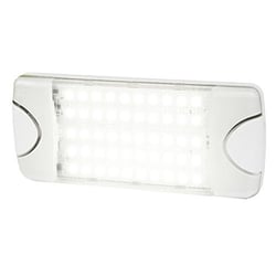 Picture of Hella 980629501 DuraLED 50 Low Profile Marine LED Interior Exterior Lamp Wide Spreader