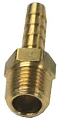 Picture of Sierra 18-8042 Brass Male Hose Barb Fitting 1/4" NPT x 1/4" Barb