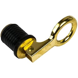 Picture of Sea-Dog Line 520070-1 Brass Snap Handle Drain Plug 1 Inch Without Chain