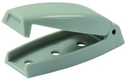 Picture of JR Products 10244 Baggage Door Catch Gray Bullet Style RV Storage Compartment Holder 2-Pack