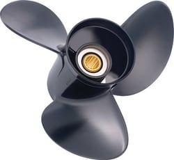 Picture of Solas 3412-135-15 Amita 3 Aluminum Boat Propeller 15 Pitch