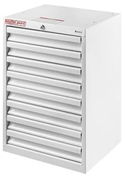 Picture of Weatherguard 9928302 8-Drawer Tall Steel Storage Cabinet
