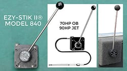 Picture of Ezy-Glide 840-0800 Ezy-Stik II Mechanical Stick Steering System 8'