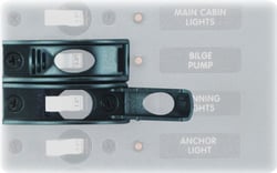 Picture of Blue Sea Systems 4100BSS Toggle Guard for A-Series Circuit Breakers