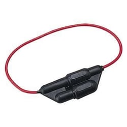 Picture of Sea-Dog Line 420564 Watertight Inline Dual Fuse Holder 20 Amp 12 Gauge AGC