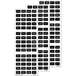 Picture of Blue Sea Systems 7870 Emergency Vehicle Label Set