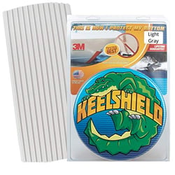 Picture of KeelShield KS7LGY 7' Light Gray Keel Guard Protector Strip