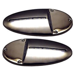 Picture of Innovative Lighting 585-0220-7 LED Docking Light Mirrored Stainless Steel Pair