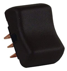 Picture of JR Products DPDT On/Off/On Momentary Rocker Switch