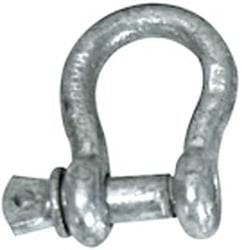 Picture of Whitecap Industries S-1530P 1/4" Galvanized Anchor Shackle