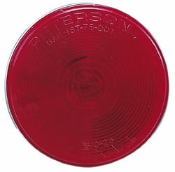 Picture of Peterson Fluid V426R Round Stop Turn Tail Light 4.25 Inch Red Lens