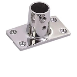 Picture of Sea-Dog Line 281901-1 90° Rectangular Base for 1" Stainless Steel Rail