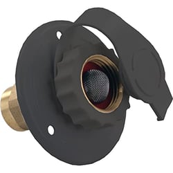 Picture of JR Products 62265 City Water Flange FPT Black for RV Fresh Water System