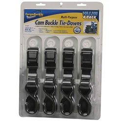 Picture of Cargobuckle F12637 Cam Buckle Tie-Down Straps 1" x 6' 4-Pack