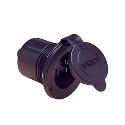 Picture of Marinco 150BBI On-Board Charger Inlet 15A 125V Black