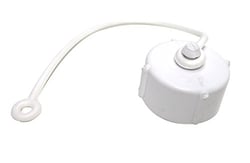 Picture of Valterra T10201DW Hose Cap with Strap 3/4 Inch White