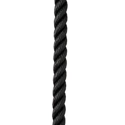 Picture of New England Ropes C6054-16-00015 Premium 3-Strand Nylon Dock Line 1/2" x 15' Black