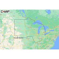 Picture of C-Map M-NA-Y212-MS REVEAL US Lakes North Central Inland Chart