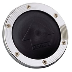 Picture of Maxwell P19001 Heavy-Duty Marine Footswitch with Chrome Bezel