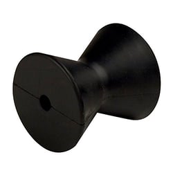 Picture of C.E. Smith 29541 Bow Roller 4" Diameter Black Rubber 1/2" ID