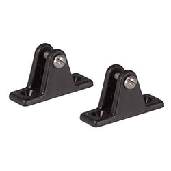 Picture of Whitecap Industries 3405BP Large Deck Hinge Pair Black Nylon