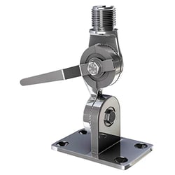 Picture of Shakespeare Antennas 3187 Stainless Steel Ratchet Mount for Marine VHF Antennas