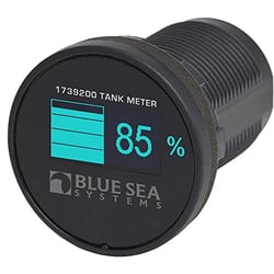 Picture of Blue Sea Systems 1739200 Mini OLED Tank Level Meter 12V/24V DC Blue