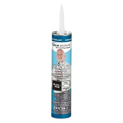 Picture of Dicor 351CSB1 Black Cap Sealant Tube for RV Vents Windows and Doors