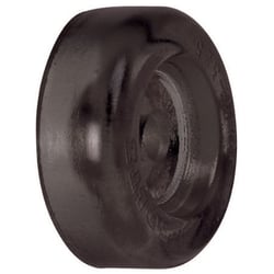 Picture of C.E. Smith 29600 Rubber Keel Roller End Cap 3-1/2" Diameter for 5/8" Shaft