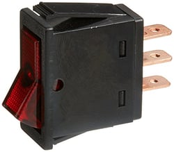 Picture of WirthCo 20532 Illuminated Red Rocker Switch On/Off 20 Amp