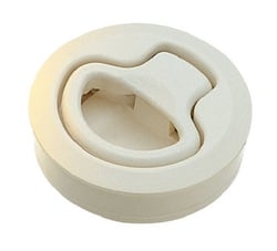 Picture of Southco M1-61-1 Flush Pull Latch Medium Push to Close White Plastic