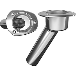 Picture of Mate Series C2030ND Combination Rod and Cup Holder 316L Stainless Steel Oval Top 30 Degree Open Bottom