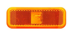 Picture of Optronics MC44AS Rectangular Clearance Marker Light Amber 2-Wire