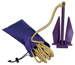 Picture of Airhead A-5 PWC Fluke Anchor Kit with 25-Foot Rope and Storage Case