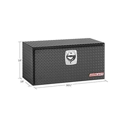 Picture of Weatherguard 636502 Aluminum Underbed Truck Box with Single Door