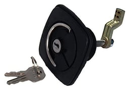 Picture of Perko 1081DP1BLK Flush Mount Lock and Latch with Offset Cam Bar