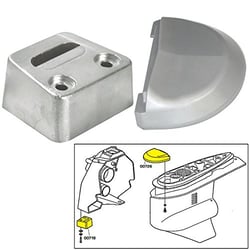 Picture of Tecnoseal 20708AL Aluminum Anode Kit for Volvo SX Stern Drive with Hardware